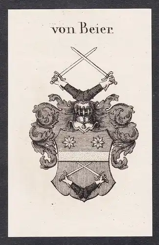 von Beier - Wappen coat of arms