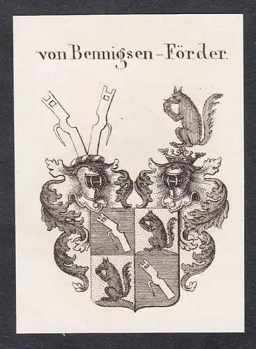 von Bennigsen-Förder - Wappen coat of arms