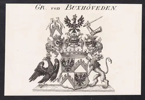 Gr. von Buxhöveden - Wappen coat of arms