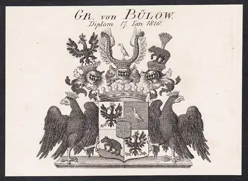 Gr. von Bülow - Wappen coat of arms
