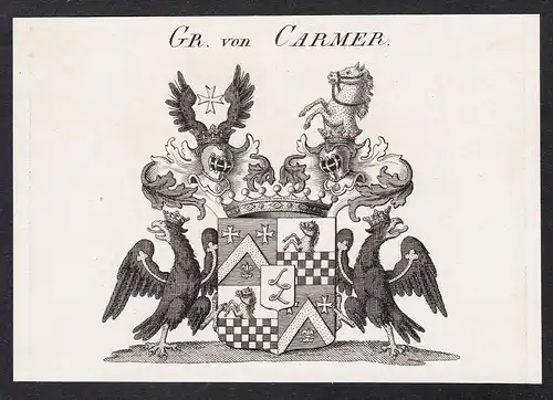 Gr. von Carmer - Wappen coat of arms