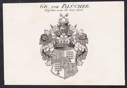 Gr. von Blücher - Wappen coat of arms