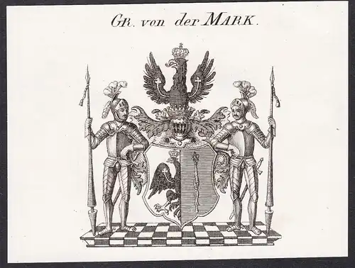 Gr. von der Mark - Wappen coat of arms