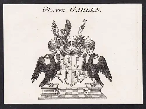 Gr. von Gahlen - Wappen coat of arms