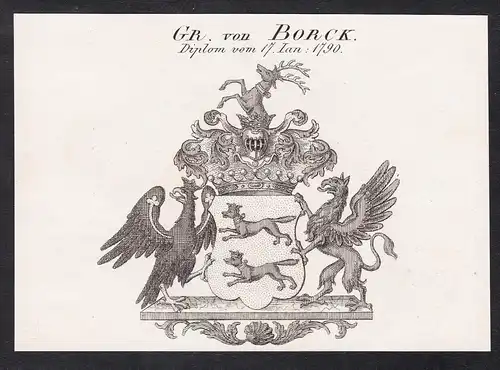 Gr. von Borck - Wappen coat of arms