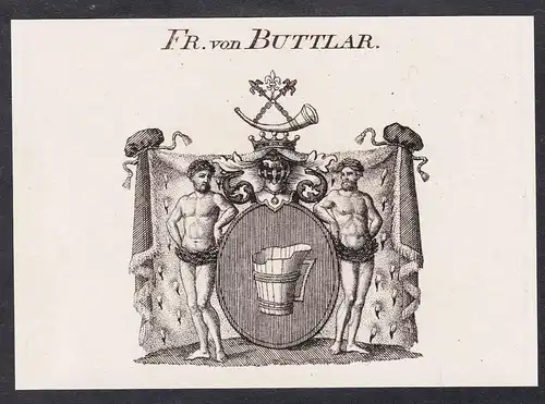 Fr. von Buttlar - Wappen coat of arms