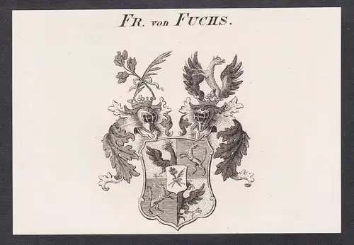 Fr. von Fuchs - Wappen coat of arms