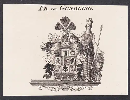 Fr. von Gundling - Wappen coat of arms