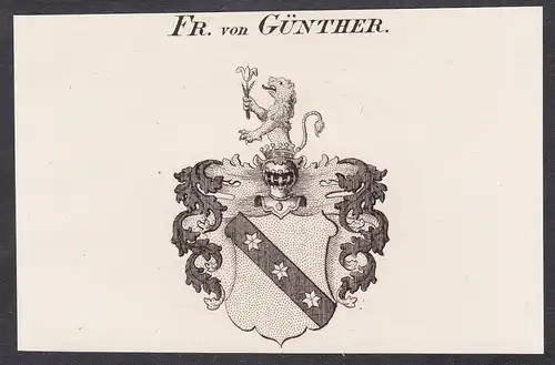 Fr. von Günther - Wappen coat of arms