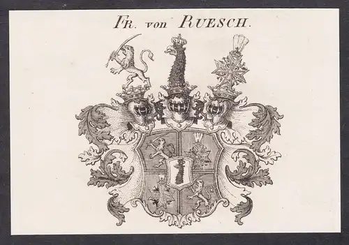 Fr. von Ruesch - Wappen coat of arms