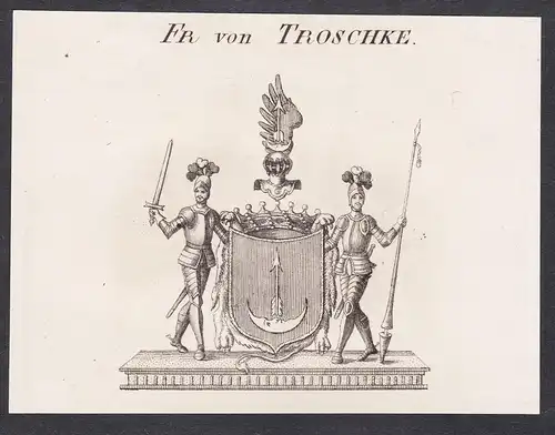 Fr. von Troschke - Wappen coat of arms