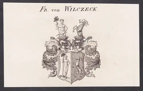 Fr. von Wilczeck - Wappen coat of arms