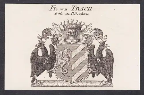 Fr. von Trach - Wappen coat of arms