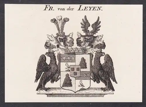 Fr. von Leyen - Wappen coat of arms