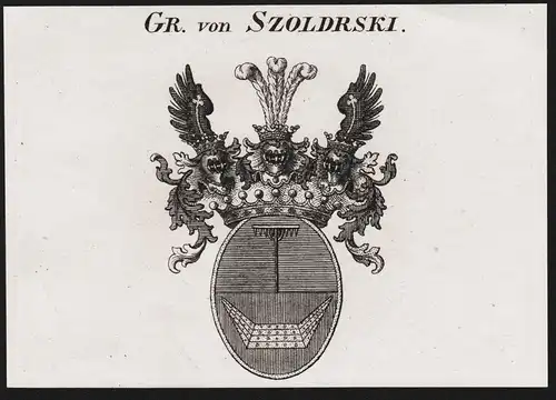 Gr. von Szoldrski - Wappen coat of arms