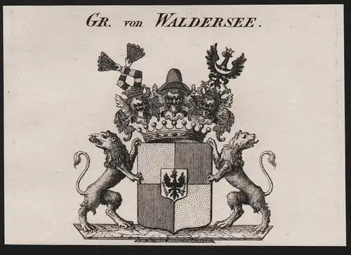 Gr. von Waldersee - Wappen coat of arms