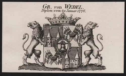 Gr. von Wedel - Wappen coat of arms