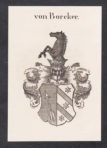 von Borcker - Wappen coat of arms