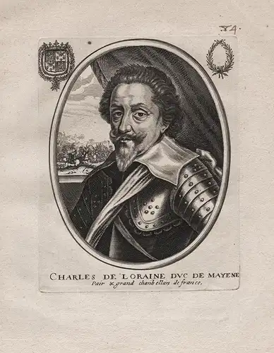 Charles de Loraine duc de Mayene.... - Charles II de Lorraine-Mayenne (1554-1611) Guise Portrait