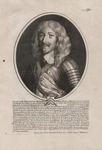 Francois Seigneur de Bassom-Pierre... - Francois de Bassompierre (1579-1646) Haroue Portrait