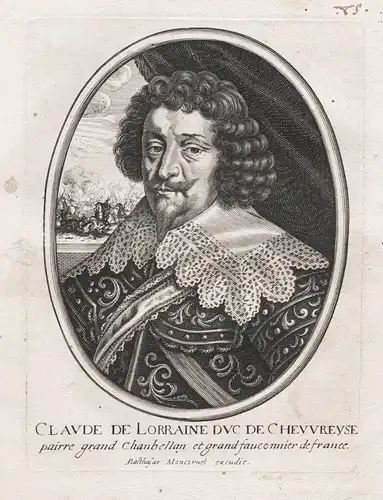 Claude de Lorraine Duc de Chevureuse.... - Claude de Lorraine (1587-1657) Joinville Chevreuse Guise Portrait