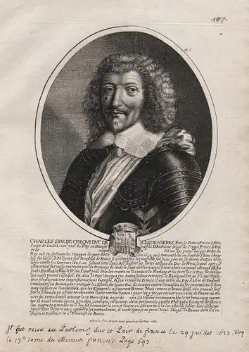 Charles Sire de Crequi duc de L'Esdiguieres... - Charles I de Crequy (1571-1638) Blanchefort Poix Fressin Cana