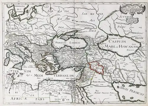 Romani Imperii qua Oriens est - Descriptio Geographica - Roman Empire Römisches Reich Turkey Asia Minor map Ka