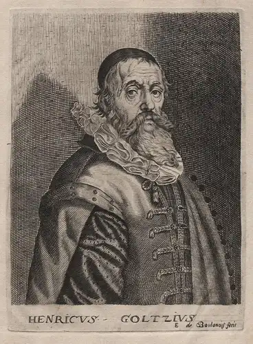 Henricus Goltzius - Hendrick Goltzius (1558-1616) engraver Kupferstecher