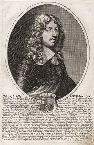 Henry de Lorraine duc de Guise, Prince de Joinville... - Henri II de Guise (1614-1664) Reims Lorraine Joinvill