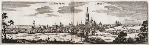 Silvanectum. Senlis. - Senlis Oise gravure