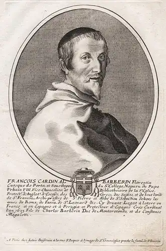 Francois Cardinal Barberin... - Francesco Barberini (1597-1679) Cardinal Sant'Onofrio Avignone Urbino Ostia Ve