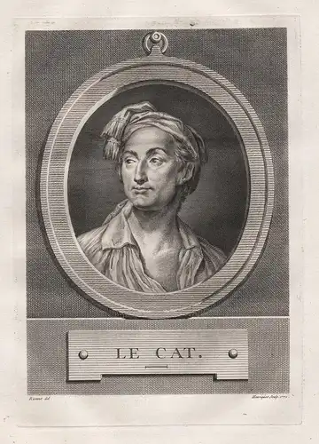 Le Cat - Claude-Nicolas Le Cat (1700-1768) surgeon Chirurg chirurgien Portrait