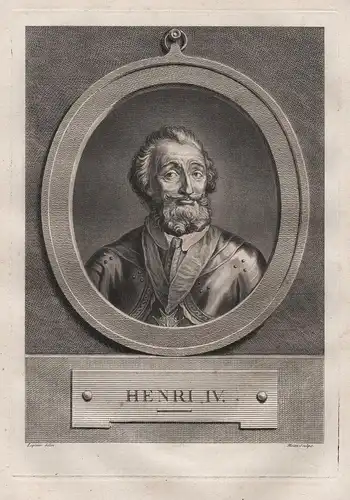 Henri IV. - Henri IV of France (1553-1610) roi king König Portrait