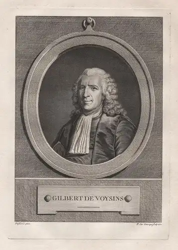 Gilbert de Voysins - Pierre Gilbert de Voisins (1684-1769) Villaines Portrait