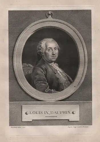 Louis XVI, Dauphin - Louis XV of France Louis Ferdinand de Bourbon, dauphin de Viennois (1729-1765) Portrait