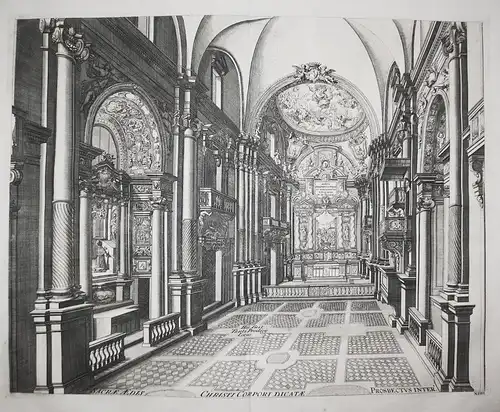 Sacrae Aedis Christi Corpori Dicatae - Torino Turin Chiesa del Corpus Domini architecture Architektur Italia I