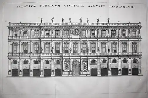 Palatium Publicum Civitatis Augustae Taurinorum - Torino Turin Palazzo Civico Piemonte Italia Italy Italien in