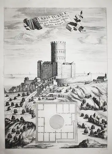 Turris Turbiae... - La Turbie Alpes-Maritimes France gravure