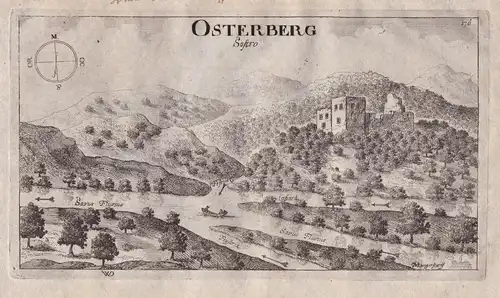 Osterberg. - Grad Ostri vrh Besnice Podgrad Ljubljana Dolenjska Slovenia Slowenien