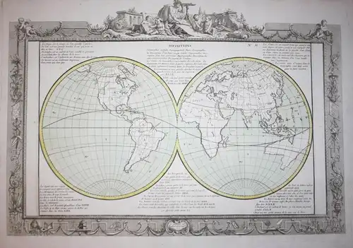 Difinitions - World map Weltkarte Mappemonde Karte map