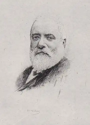 Francisque Sarcey (1827-1899) critic journalist dramatique author Portrait