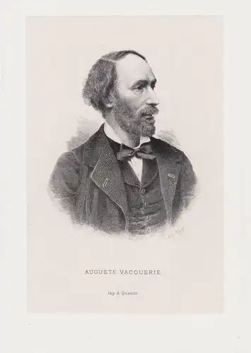 Auguste Vacquerie - Auguste Vacquerie (1819-1895) author writer poete dramaturge photographe photographer Port