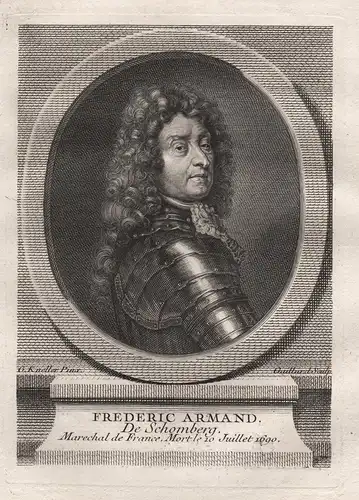 Frederic Armand de Schomberg - Friedrich von Schomberg (1615-1690) Schönberg Heerführer Graf Marschall Marecha