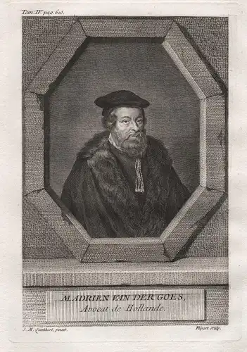 M. Adrien van der Goes. - Adriaen van der Goes (1505-1560) Delft Den Haag Leuven Portrait