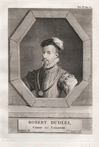 Robert Dudlei, Comte de Leicester - Robert Dudley, 1st Earl of Leicester (1532-1588) Lord Denbirth Portrait