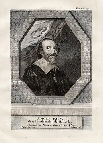 Adrien Paux, Grand Persionnaire de Hollande - Adriaan Pauw (1585-1653) Heemstede Bennebroek Nieuwkerk Holland