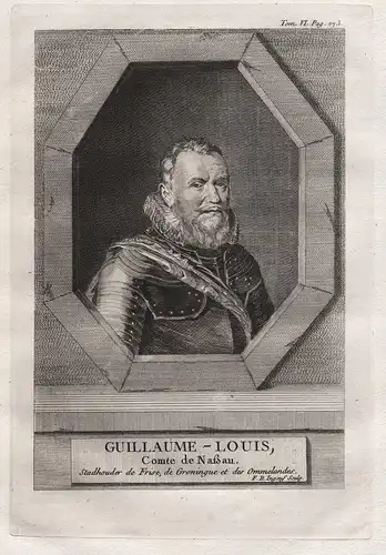 Guillaume-Louis, Comte de Nassau - Wilhelm Ludwig v. Nassau-Dillenburg (1560-1620) Friesland Groningen Drenthe