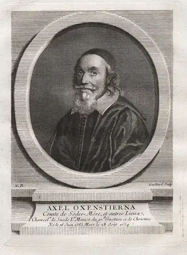 Axel Oxenstierna - Axel Oxenstierna of Södermöre (1583-1654) Sweden Schweden svensk greve riksrad Graf Sverige