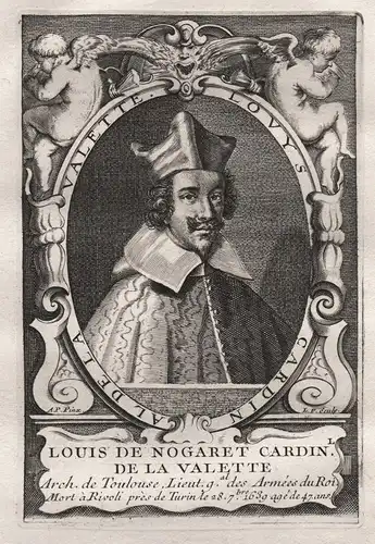 Louis de Nogaret Cardinal de la Valette - Louis de Nogaret de La Valette dÉpernon (1593-1639) archbishop of T
