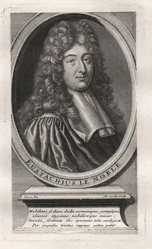 Eustachius le Noble - Eustache le Noble (1643-1711) playwright writer poet auteur dramaturge poete Troyes Pari
